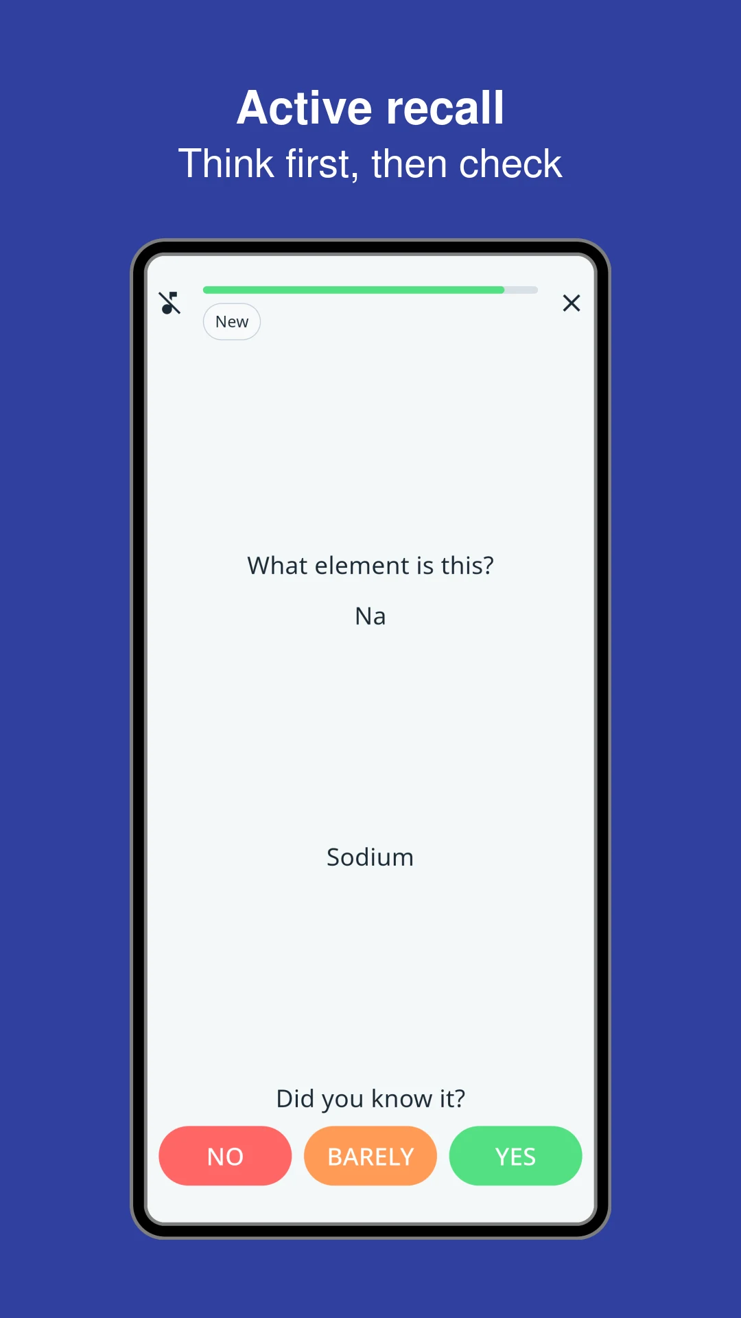 Chemical Elements Practice screenshot